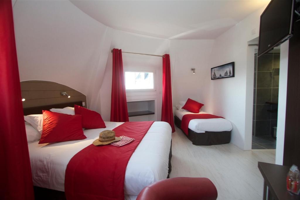 Hotel L'Ostrea La Trinite-sur-Mer Ruang foto